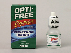 Opti-Free Express Rewetting