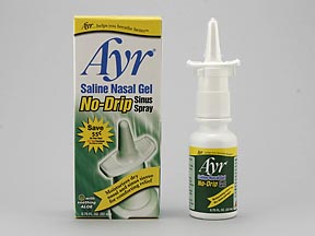 Ayr Saline Nasal No-Drip