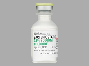 Sodium Chloride Bacteriostatic