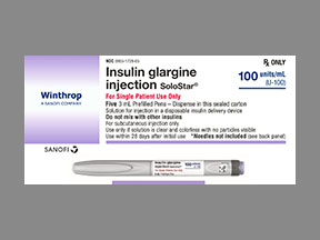 Insulin Glargine Solostar