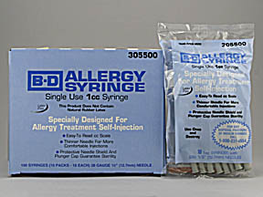 Bd Allergy Syringe