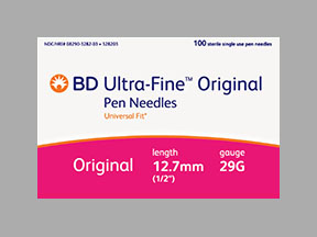 Bd Pen Needle Original U/F