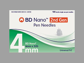 Bd Pen Needle Nano U/F