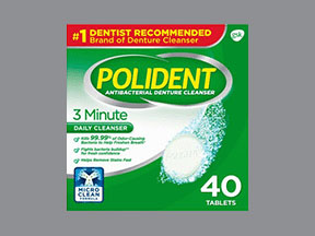 Polident 3 Minute