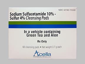 Sulfacetamide Sodium-Sulfur