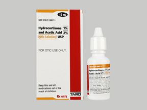 Hydrocortisone-Acetic Acid