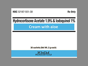 Iodoquinol-Hydrocortisone-Aloe