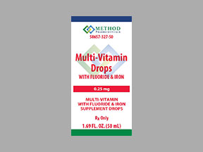 Multi-Vitamin/Fluoride/Iron