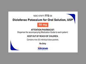 Diclofenac Potassium(Migraine)