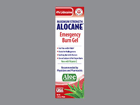 Alocane Emergency Burn Max Str